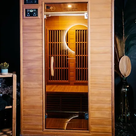 Сasa de vacaciones L Escale Vrai Jacuzzi 130 Jets, Sauna, Lit King Size, écran Géant, Netflix *